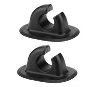 Generico Porte Paddel - Protection de Paddle | pour Canoës de Bateaux Gonflables | Bloc Paddle en PVC Le Rafting, Diamètre du Tube 25-35 Mm, Fixation des Sports nautiques | 2 Pièces