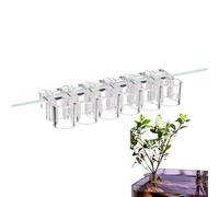 Generico Porte- pour aquarium - Transparent de 6 pièces, suspendu, structures hydroponiques, accessoire pour la culture | Décoration pour la plantation d'aquariums pour poissons, pour la vue