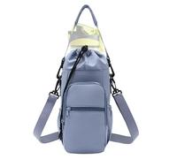 Generico Porte-races avec sangle,Isolant avec Poche,Sac à bandoulière étanche pour gourdes | pour les activités de plein air Randonnée Voyage Plage Course Sport École Gym Étudiants