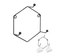 Generico Porte-revues Mural Pour Tasses à Café,Support Hexagonal Pour Tasses À Thé Mur,Cuisine En Métal Pour Affichage De Vaisselle - Pour Salle À Manger Cafétéria Cuisine