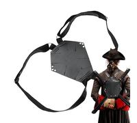 Generico Porte Sabre Double Dos - Cuir PU | Holster Ceinturon PerSM-Tatana | Harnais Réglable Type Cosplay GRV Martiaux Costume Et Exposition Emploi