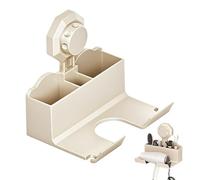 Generico Porte-sèche-cheveux pour salle de bain - pour sèche-cheveux, support pour pipe murale | aluminium, bols pour salle de bain, systèmes de stockage spa, organisateur spatial, agent