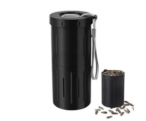 Generico Porte-serviettes portatif 2-en-1 avec grande capacité et démontables, verres à cracher des noix | pour les cerises bleuets Snack bonbons fruits en plein air voiture voyage Noël manger