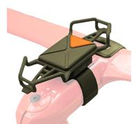 Generico Porte-téléphone portable pour vélo | Porte-téléphone portable pour vélo | Support pivotant à 360° avec bande en silicone antidérapante à haute élasticité pour vélo et activités de plein air