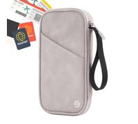 Generico Portefeuille avec bloc, Portefeuille pour cartes de crédit pour femme | Portefeuille de carte de grande capacité Portefeuille à fermeture éclair | Porte-cartes de crédit imperméables