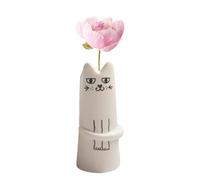 Generico Pot de Chat pour Fleurs,Pot de Chat, de Fleurs d'art Moderne | d'art Moderne, Vase de Table, Vase en résine pour Arrangements Floraux de fraîches séchées