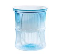 Generico Pot de fleurs auto-arrosage - Structure en PET PP de 11,9 cm | Réservoir intégré, design anti-fuite, support pour la croissance des racines, idéal pour la salle d'étude, Pia