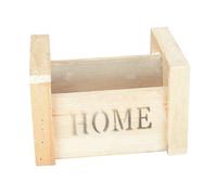 Generico Pot de fleurs en bois, petite jardinière décorative - pot de rectangulaire rustique, décoration de bureau d'intérieur, boîte à ornementales pour fleurs, graisse, cactus