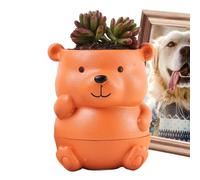 Genérico Pot de Fleurs en Forme d'animal pour succulentes Idéal pour la Famille, Les Amis, Les Hommes, Les Amateurs de Cactus, orchidées, intérieur, extérieur, Maison, Jardin, Maison