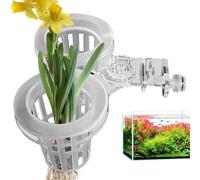 Generico Pot de fleurs pour aquarium, pot pour aquatiques, panier pour aquatiques, porte, pot de culture d'ac