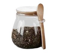 Generico Pot De Sel Avec Couvercle Et Cuillère - ConteneurDans | Conteneur Hermétique Pour Aliments Percondiments, Sel, Ustensiles De Cuisine, Conteneur De Sucre