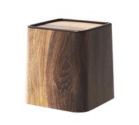 Genérico Poubelle de chambre à coucher, petites poubelles à déchets, 14,7 x 14,7 x 15,3 cm, avec couvercle économiseur d'espace pour chambre d'enfant, cuisine, résidence universitaire