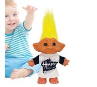 Genérico Poupée Troll | Figurines d'action de Noël, figurines pour étagères, ornement à collectionner pour bureau, décoration festive pour salon, chambre, étagère