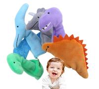 Generico Poupées de poupées d'animal, poupées de doigts pour chats | 5 pièces, poupées pour animaux pour les enfants à compter et à jouer l'histoire