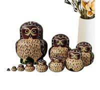 Genérico Poupées Matriochkas Russes - Jouet éducatif d'empilage avec Animaux | Poupées Matriochkas Russes Traditionnelles | pour, Parents éducateurs, Cadeau d'anniversaire de Noël