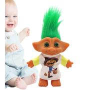 Generico Poupées Troll | Poupées Troll Vintage Noël - Décoration rétro pour Bureau, Objet de Collection et idée Amusante pour Chambre et Salon Adulte et Enfant