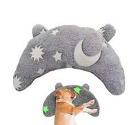 Generico Pour Animaux De Compagnie En Forme De U - Protection Du Cou Confortable Pour Chiens Et Chats | Jouet Calmant Pour Animaux De Compagnie Doux Avec Design Lueur | Sommeil Confortable - Sommeil