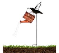 Generico Pour Arrosoir - Métal ABS Rustique, Lanterne Solaire Énergie, Lumière Extérieure Résistant aux Intempéries, Patio Décoratif De Jardin | L'arrosoir S' Pour L'