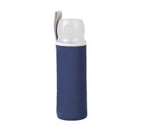 Genérico Pour bouteille d'eau : protecteur en verre de 25 cm, couvercle isolant, transport en néoprène, porte-bouteilles de voyage antichoc | Housses pour bouteilles thermiques
