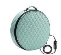 Genérico Pour câble de charge VE, conteneur avec grande capacité, poignée, de rangement de câble de charge de voiture électrique, pour garage, voyage, camping et utilisation quotidienne