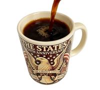 Generico pour café - 400 ml pour boissons chaudes et froides - en céramique commémorative - pour eau, jus, chocolat, lait, maison, réunion, événement, père,