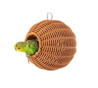 Generico pour cage, lit suspendu pour toutes les saisons - abri confortable pour se reposer, design circulaire effet tissu, tapis intérieur lavable + support avec double