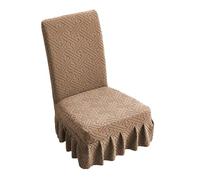 Genérico pour chaises de salle à manger, lavables et amovibles et élastiques pour dossier de chaise pour cuisine, maison, restaurant, mariage, Noël, Saint-Valentin, Pâques, banquette