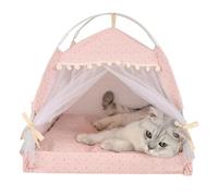 Generico pour chats - Confortable pour dormir dans un style rideau offrant une structure légère Stabilité renforcée Stockage pliable Portabilité confortable Accessoire intérieur élégant | Convient