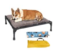 Generico pour chiens d'extérieur - Lits pour chiens portables Lits pour animaux de compagnie surélevés - Lit antidérapant surélevé pour taille moyenne et petite en dehors du camping sur la plage