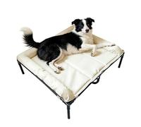 Generico Pour chiens relevés - Plate-forme pour dormir 81 x 26,3 x 7,4 pouces, lit imperméable en tissu Oxford, style amovible avec support antidérapant stable | Hamac pour animaux domestiques P