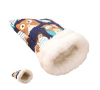 Generico Pour Chinchilla, Niche douce d'hiver pour petits animaux - Doux pour animaux domestiques - Pour furet écureuil frisé hamster lapin Cavia Gerblo