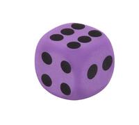 Generico Pour - En mousse avec points numériques, dés amusants, à utiliser pour , salle, jeux de mathématiques, jouets de construction, articles de fête