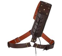 Generico pour épée Renaissance - Ceinture à grenouille en cuir réglable