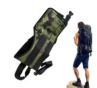 Generico pour excréments - Nylon 65,5 × 20 cm | pour excréments avec ceinture réglable, design pliable léger, facile à monter, solution pour toilettes portable d'extérieur | camping, randonnée
