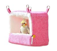 Generico Pour la chaleur hivernale - Pour les oiseaux chauds en hiver | Nidu douillet réglable à cinq températures avec coussin chauffant doux, point de repos chaud pour