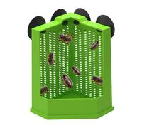 Generico pour l'alimentation des reptiles - Bassine d'aspiration transparente, Coupe pour arbres, Station de repas murale | Composant Habitat Extérieur, Attaque Terraire Portable pour Lucerto