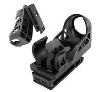 Genérico Pour lampe torche : rotative à 360 degrés, libération rapide, verrouillage latéral, accessoire de transport de lumière portable, pour ceinture de lint