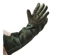 Generico pour le contrôle des animaux - équipement de protection en cuir de vachette de 60 cm, protection pour le bras résistant aux piqûres, de sécurité anti-rayures | en cuir pour chat,