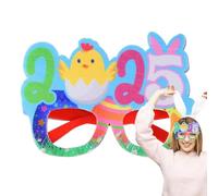 Generico pour les cabines photo lapin, lunettes de lapin de Pâques | Décorations de photos de printemps de Pâques,Nouveautés accessoires pour lunettes de Pâques avec lapin pe