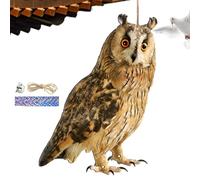 Genérico pour oiseaux épouvantails - Épouvantail suspendu protecteur de jardin, pendentif décoratif avec cloche pour fuir | pour décoration de patio, balcon et jardin
