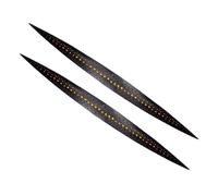 Generico Pour poignées de moto Enrouleurs pour poignées souples et rembourrées - 1 paire de couvre-guidon de vélo anti-vibration, bande flexible pour l'amélioration de la prise