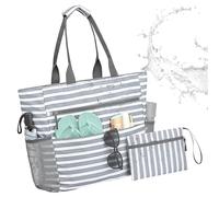 Genérico Pour se reposer au bord de la piscine | Sac à bandoulière imperméable à l'épreuve en polyester 40,5 x 39 x 17 cm avec porte-monnaie - Accessoires de voyage pour la plage | Pour nager, salle