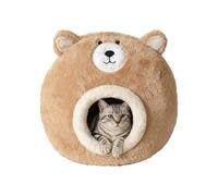 Generico pour tente pour chat : abri doux confortable en peluche, cachette lavable pour animaux domestiques, design amovible, couche chaude et confortable | point de repos en