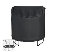 Genérico Pour trampoline imperméable, protecteur et résistant | Housse de protection pour lit élastique extérieur pour lit à sauter, enfants, pluie, soleil, neige, extérieur, patio