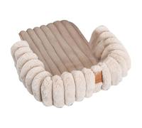 Generico Poussette pour animaux de compagnie | Couverture chaude en peluche lavable | Ergonomique pour chariot animal domestique avec boucle magnétique - Pour chats et chiots, voyage à la maison et à