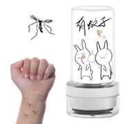 Generico Prank Slap Fly Stamp - Funny Fly Slap Stamp | Small And Exquisite Trick Toy | ABS, 18g Or 26g, 2,5x6cm Or 3,3x6,6cm, for Friends Parties And Family Gatherings, Safe Entertaining Spoof Design
