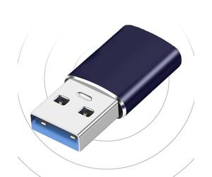 Genérico Prise de conversion de type C : adaptateur USB mâle femelle, connecteur de synchronisation de charge rapide, dispositif de pont de données compact | Concept de transmission de haute