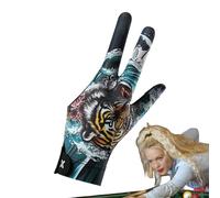 Generico Professionnel pour Main Gauche, de Queue de 3 Doigts, Respirant, antidérapant, élastique et Mince, réglable, Accessoire Unisexe pour Homme, Don