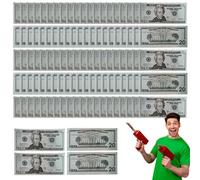 Generico Prop d'Argent Faux | Objets de Scène de Billets de Collection | Faire semblant de Jouer des Jouets éducatifs, Simulation d'Argent Compact pour Garçons Adolescents Jeunes Femmes Papas