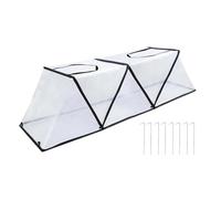 Generico Protecteurs pour plantes de jardin | Couvertures transparentes imperméables protection hivernale anti,tissu de protection pour plantes d'extérieur, pépinières, serres, légumes, fleurs, fruits